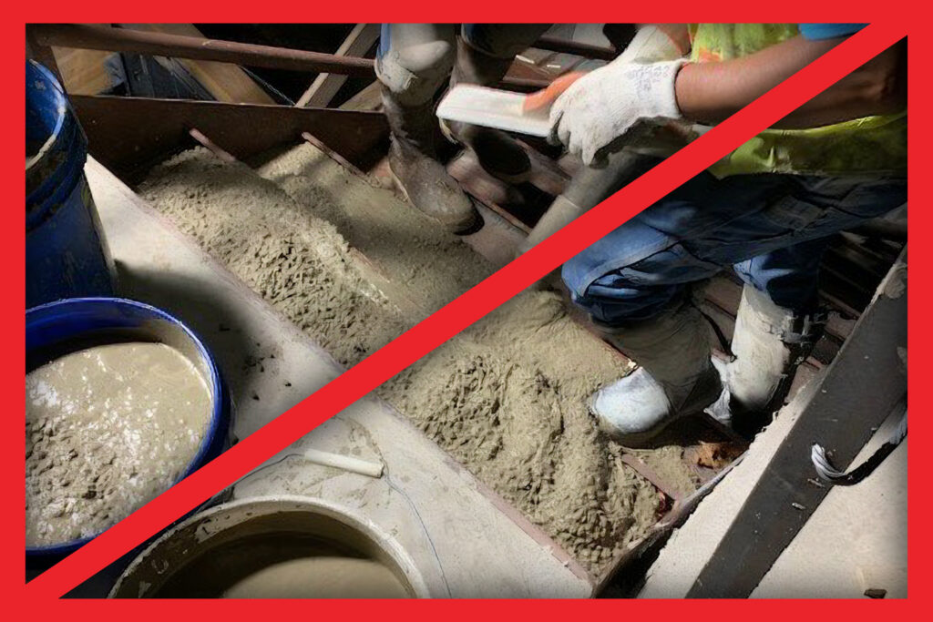 concrete stair treads